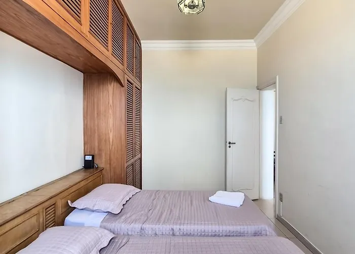 Edf Luxo Vista Frontal Mar C Garagem Apartamento Rio de Janeiro