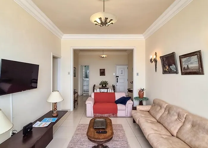 Edf Luxo Vista Frontal Mar C Garagem Apartamento Rio de Janeiro